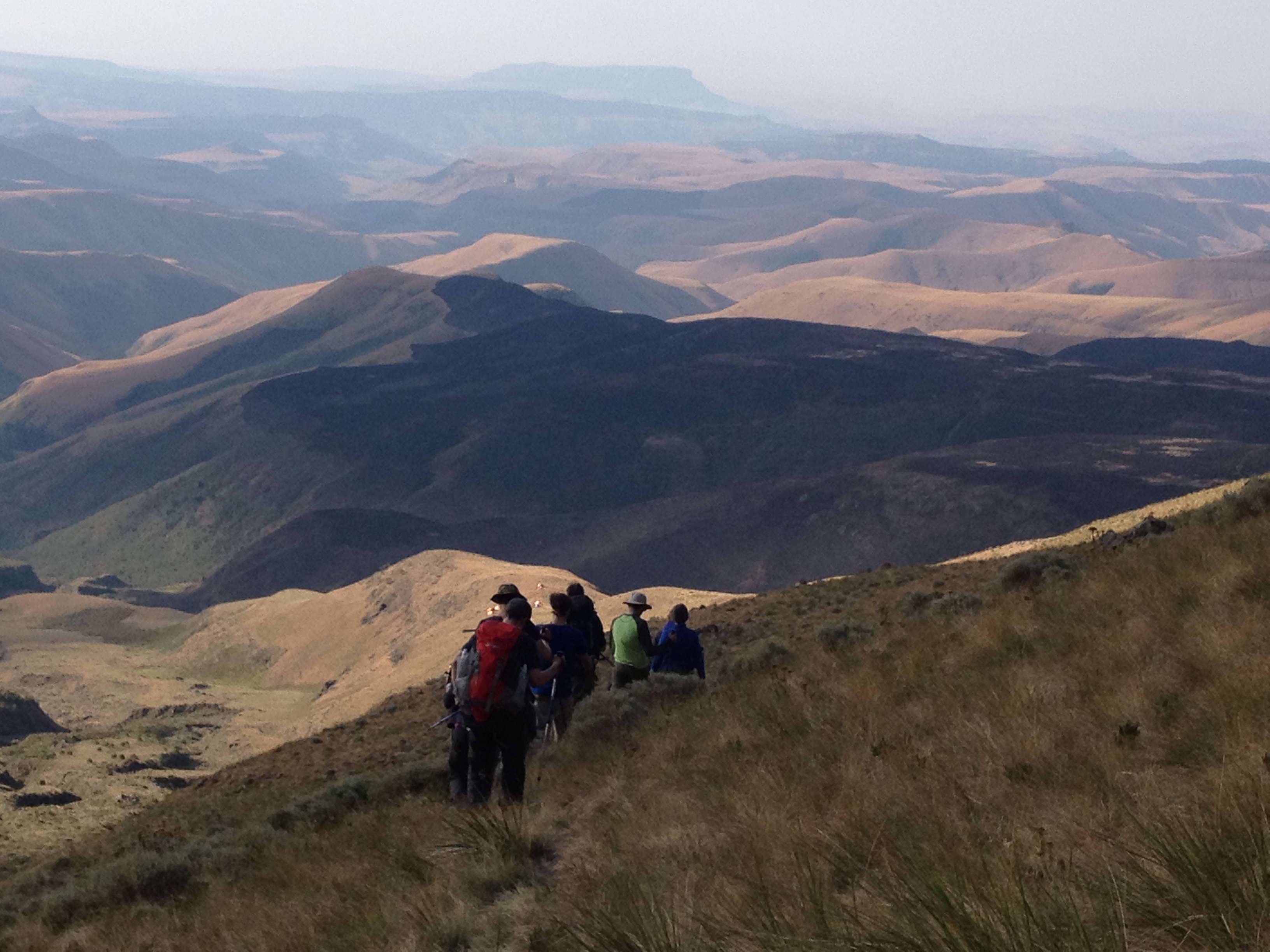Trekking through the Low Berg